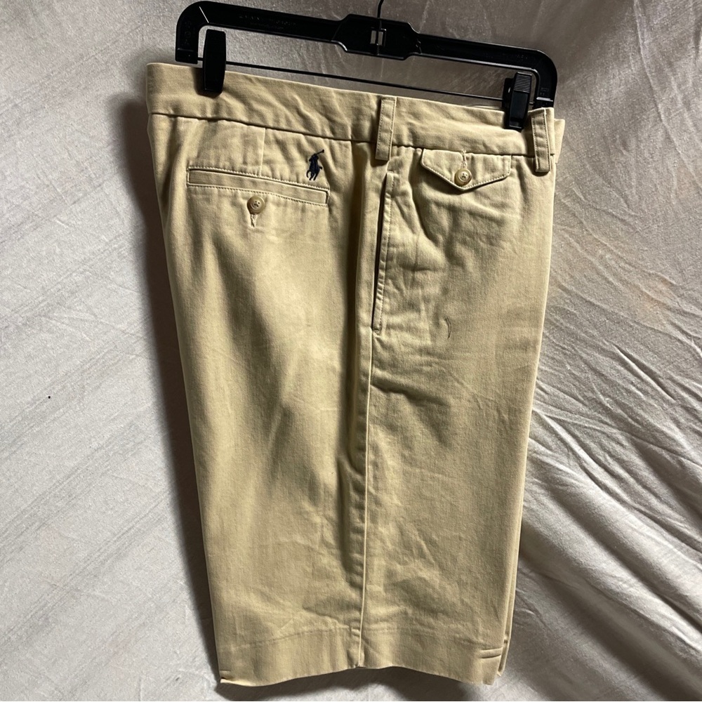 Polo Ralph Lauren Sport Khaki Chino Shorts  Beige Womens Size 14